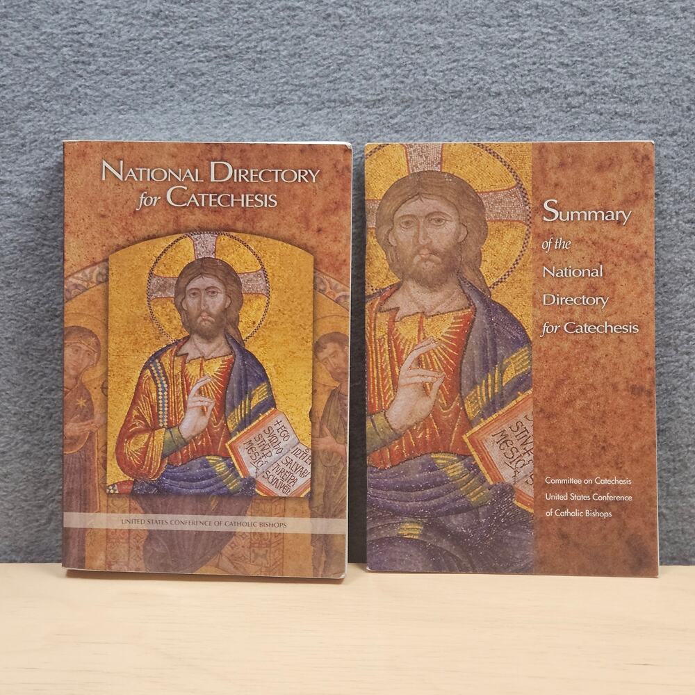 2 Books National Directory for Catechesis / Summary /Christianity Jesus Apostles